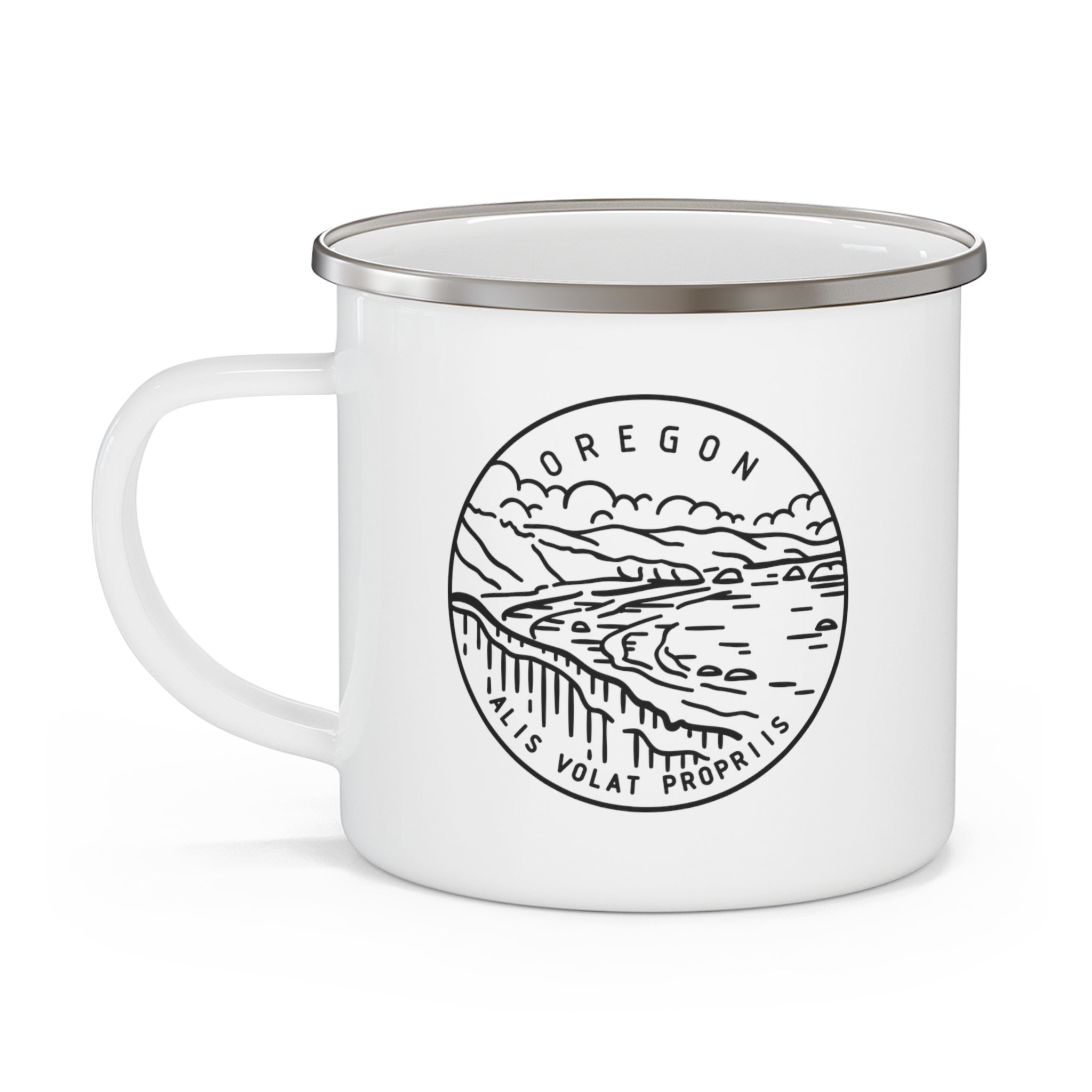 11 oz white ceramic coffee mug BLACK ORCA] 11 oz White Sublimation Mug
