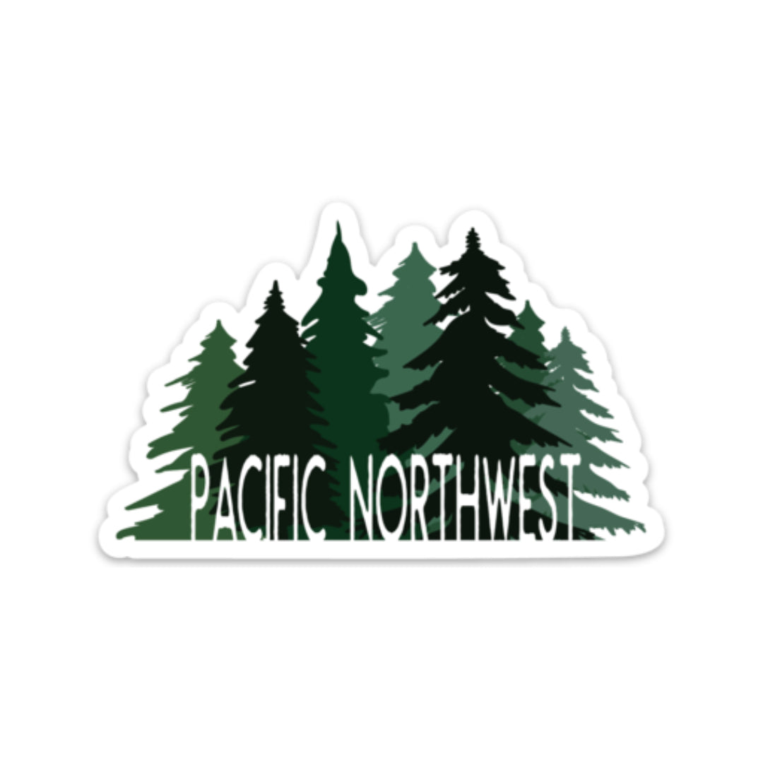 Pacific Northwest Forest Sticker – The Northwest Store