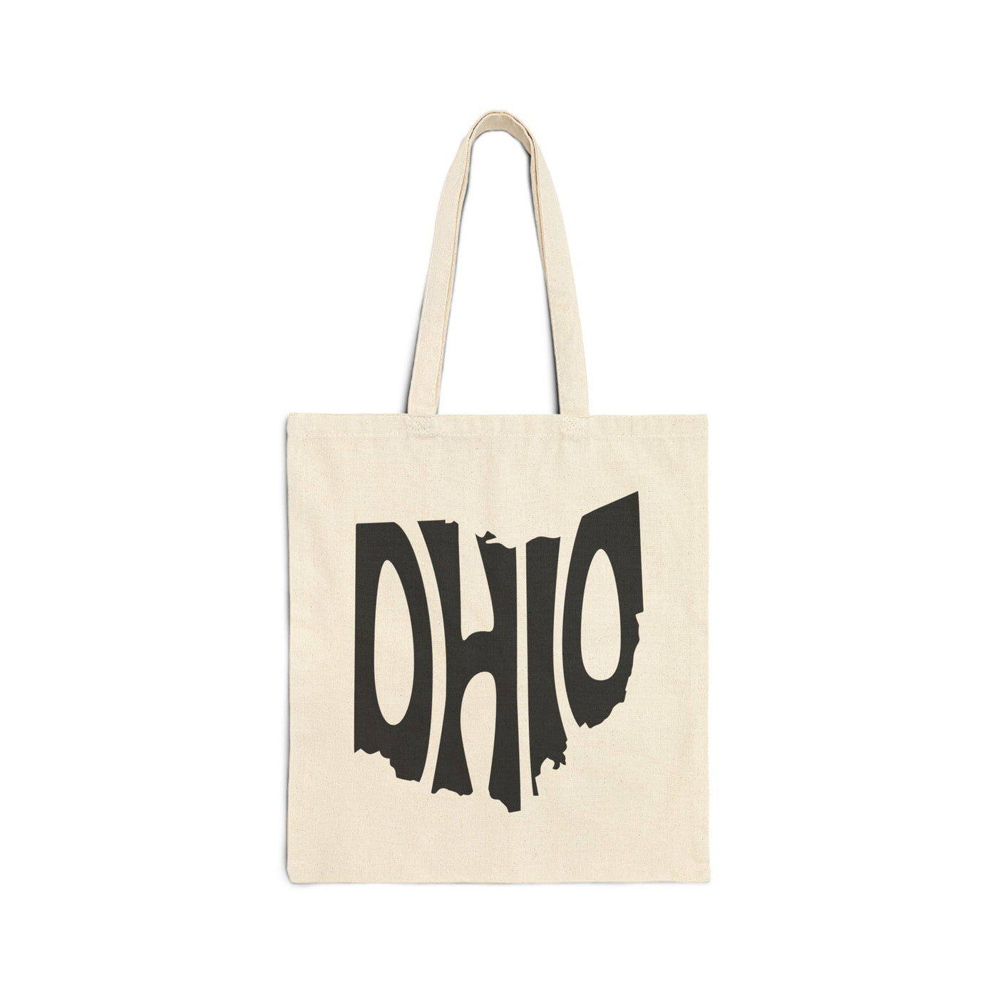 Ohio State Shape Tote Bag Natural / 15" x 16" - The Northwest Store