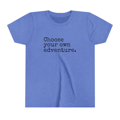 Choose Your Own Adventure Kids T-Shirt Heather Columbia Blue / S - The Northwest Store