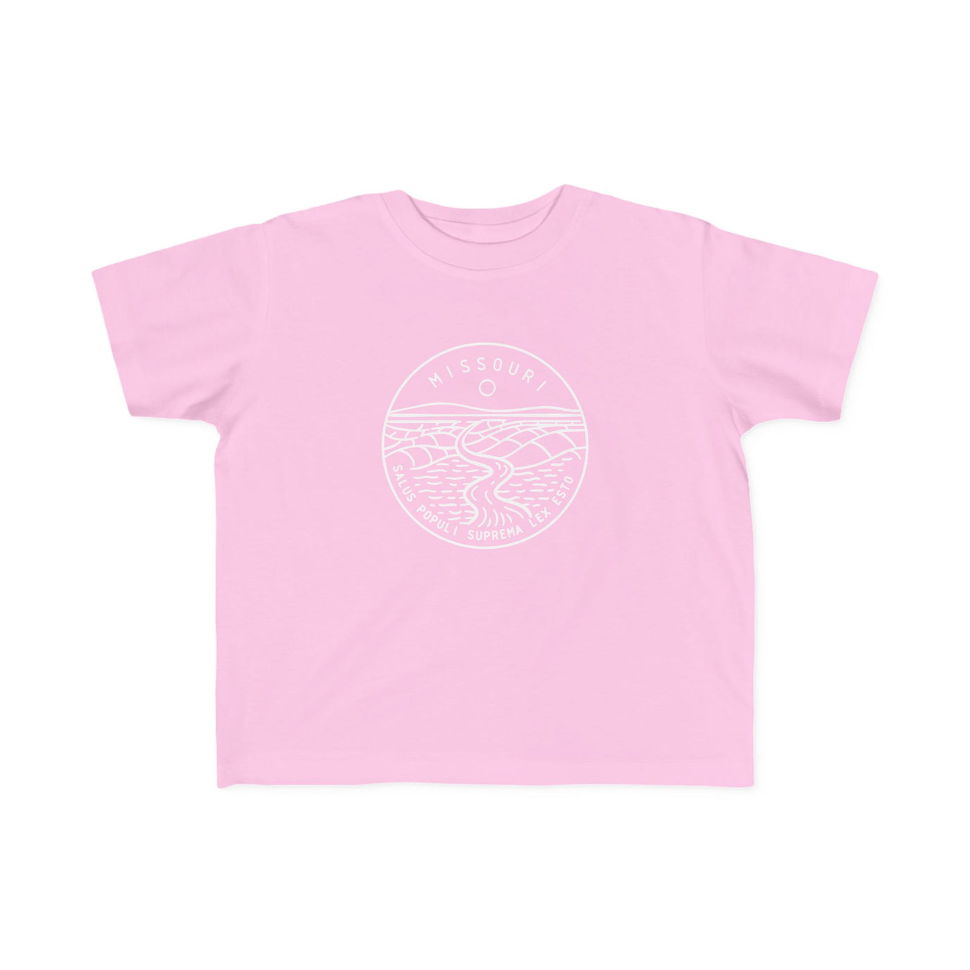 Missouri State Motto Toddler Tee Pink / 2T - The Northwest Store