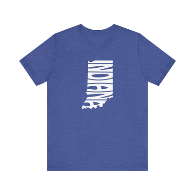 Indiana State Shape Unisex T-Shirt