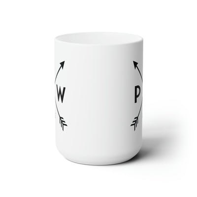 PNW Arrows 15 oz Ceramic Mug