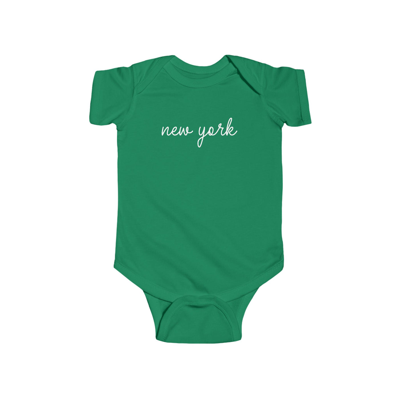 New York Script Baby Bodysuit