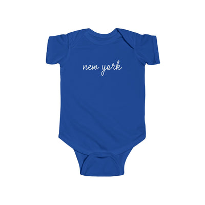 New York Script Baby Bodysuit