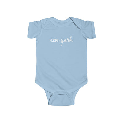 New York Script Baby Bodysuit