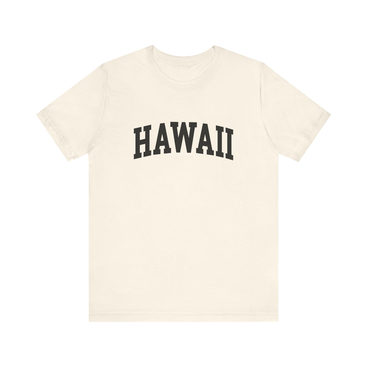 Hawaii Varsity Unisex T-Shirt Natural / XS - The Northwest Store