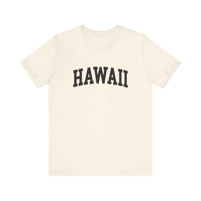 Hawaii Varsity Unisex T-Shirt Natural / XS - The Northwest Store