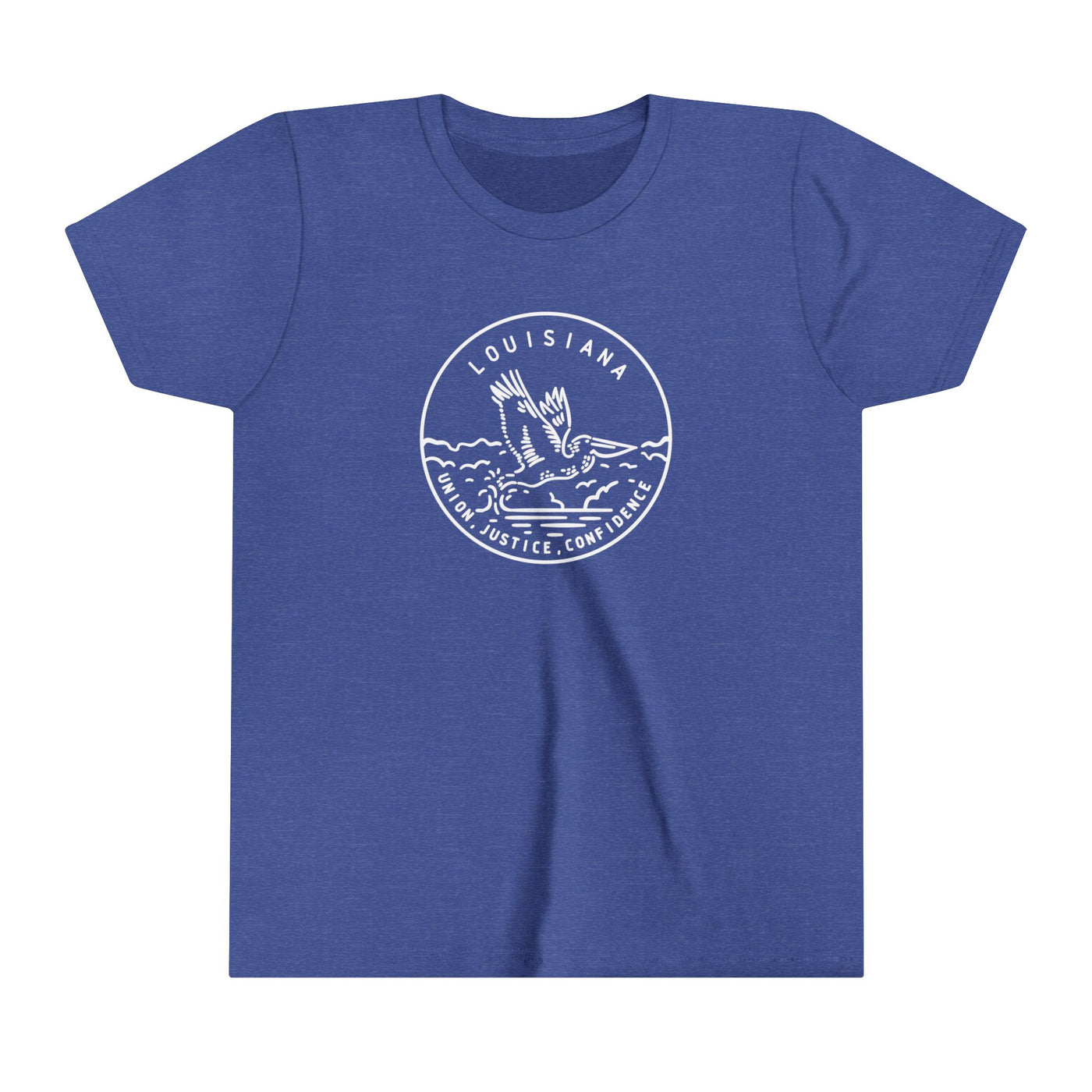 Louisiana State Motto Kids T-Shirt