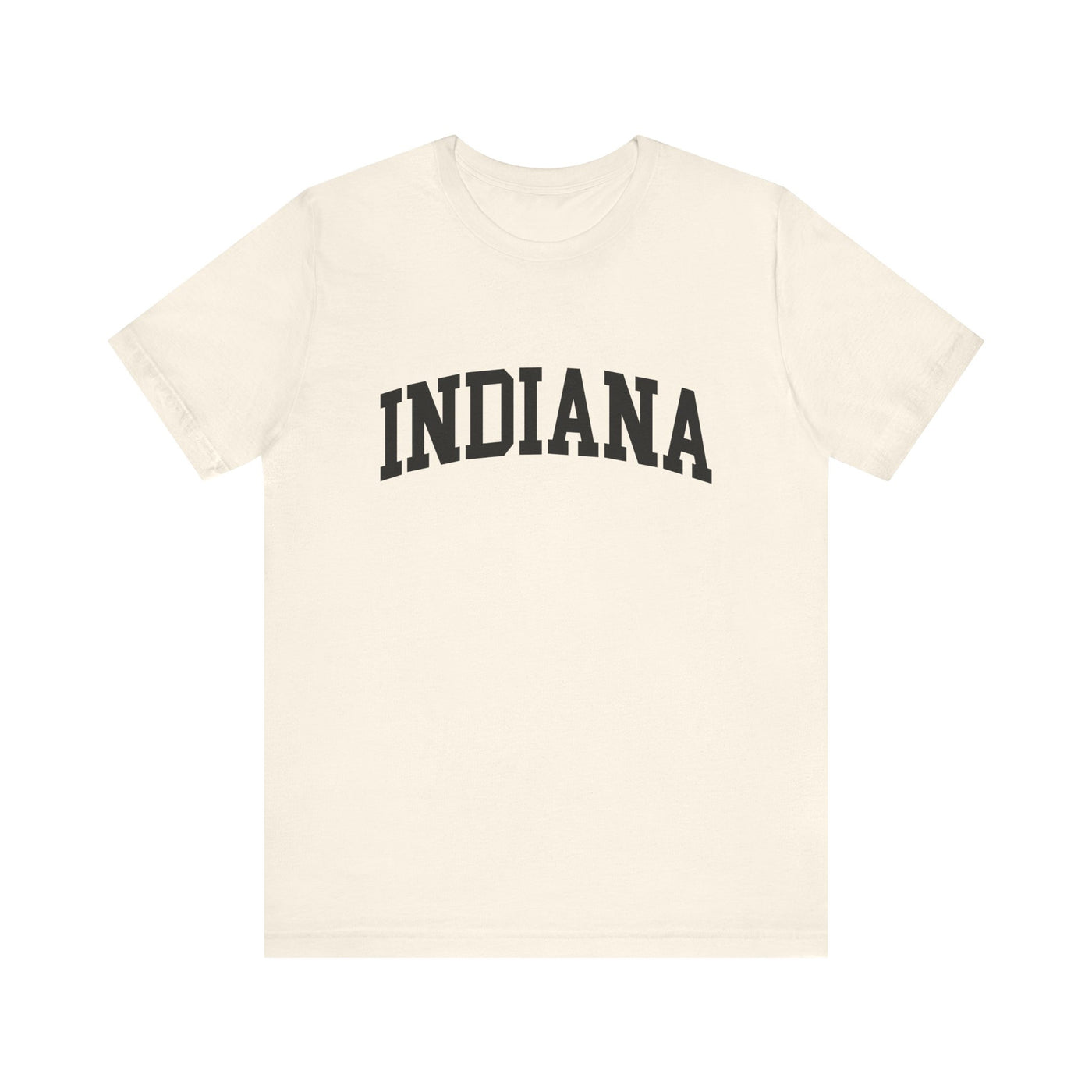 Indiana Varsity Unisex T-Shirt Natural / XS - The Northwest Store