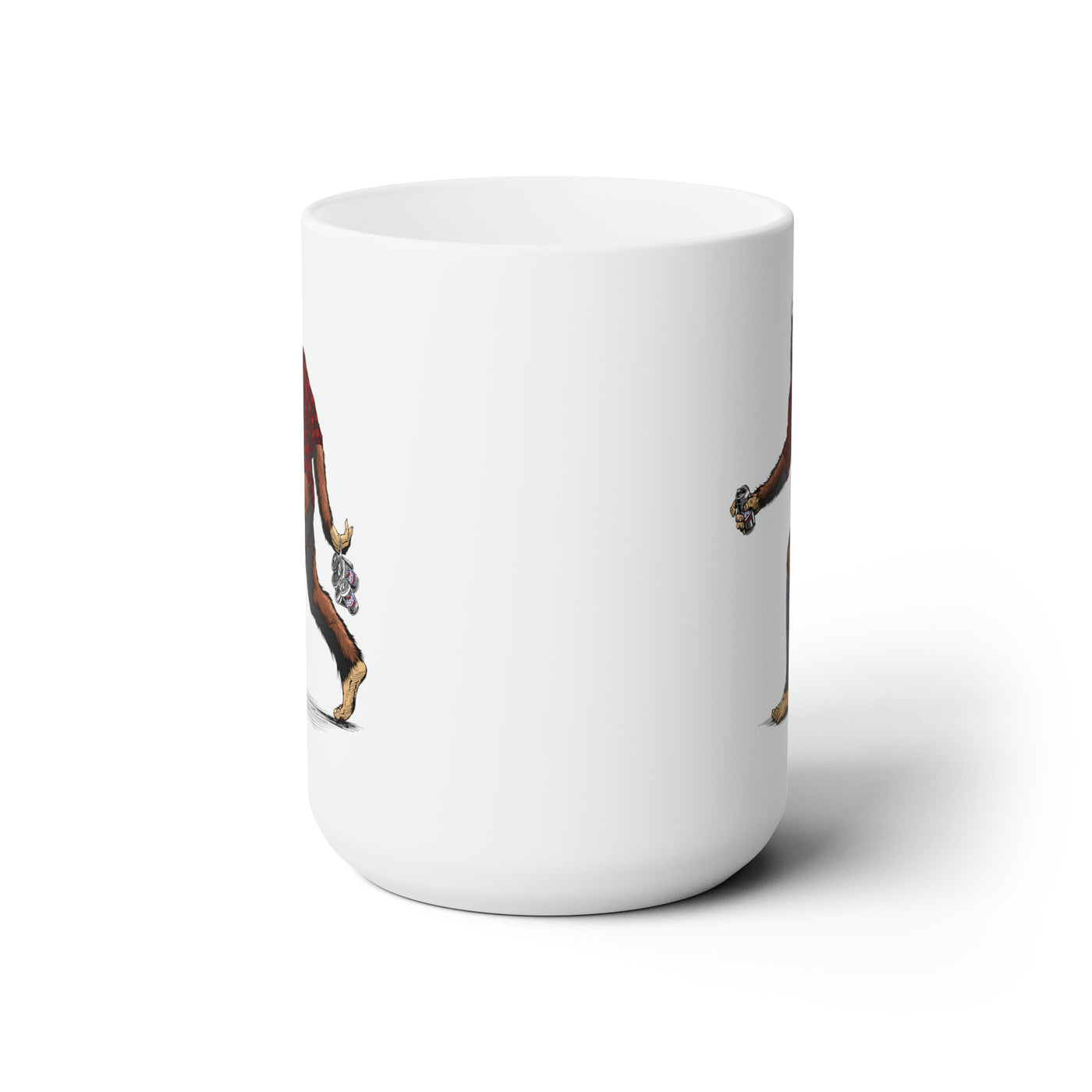 PNW Sasquatch 15 oz Ceramic Mug