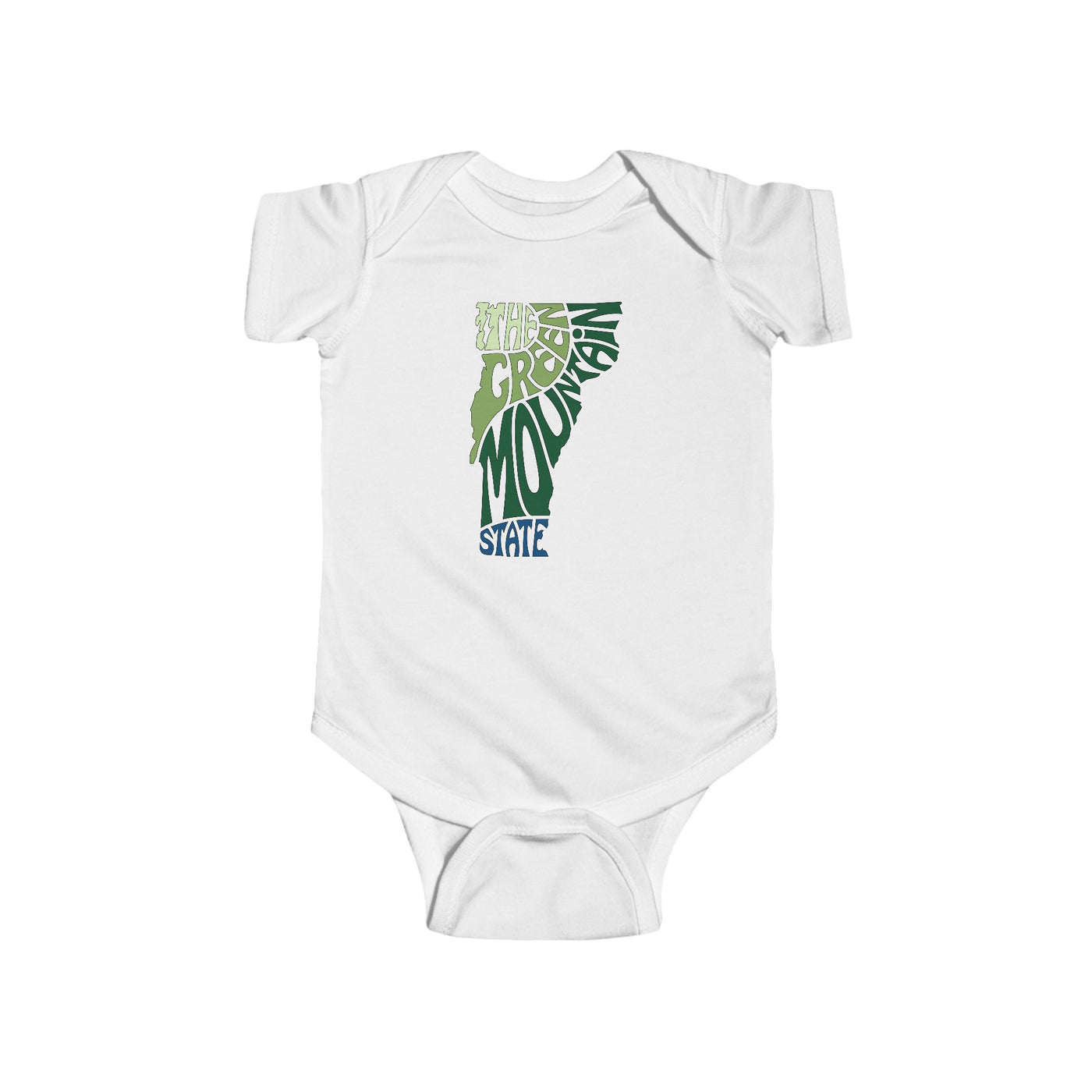 Vermont Nickname Baby Bodysuit