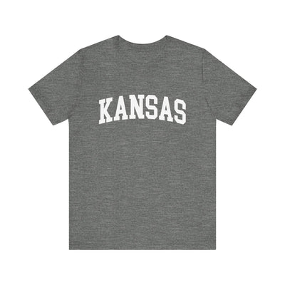 Kansas Varsity Unisex T-Shirt Deep Heather / XS - The Northwest Store