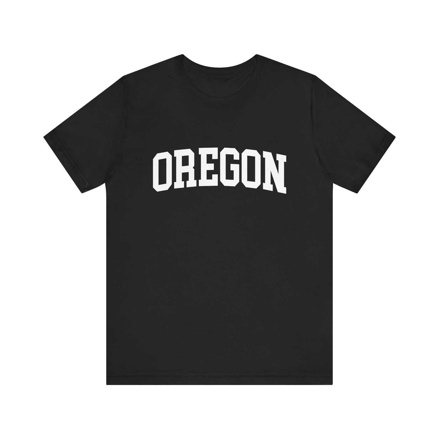 Oregon Varsity Unisex T-Shirt Black / XS - The Northwest Store