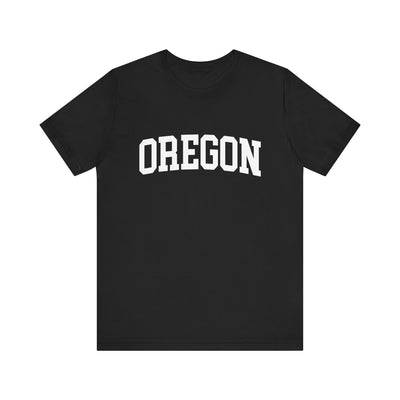 Oregon Varsity Unisex T-Shirt Black / XS - The Northwest Store