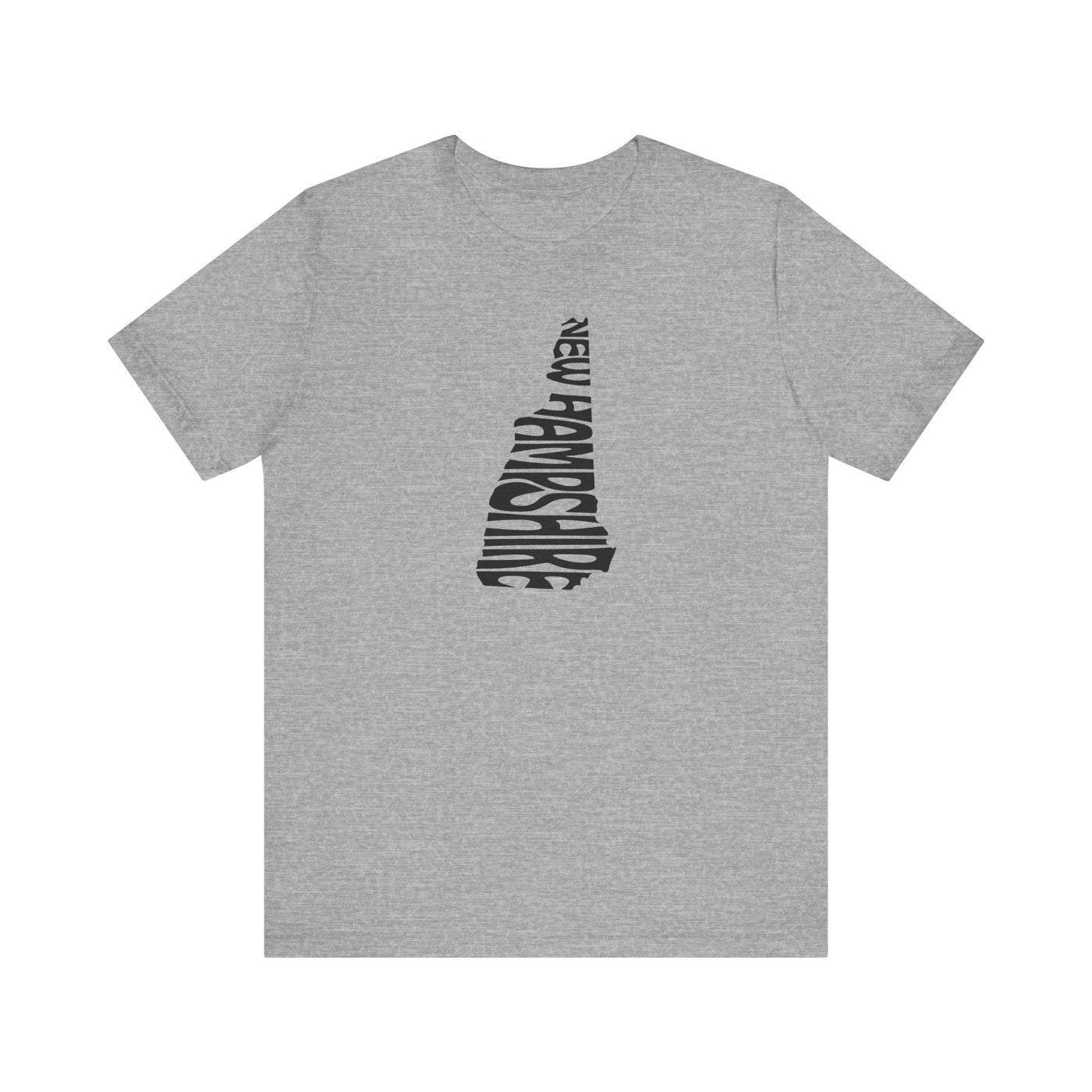 New Hampshire State Shape Unisex T-Shirt