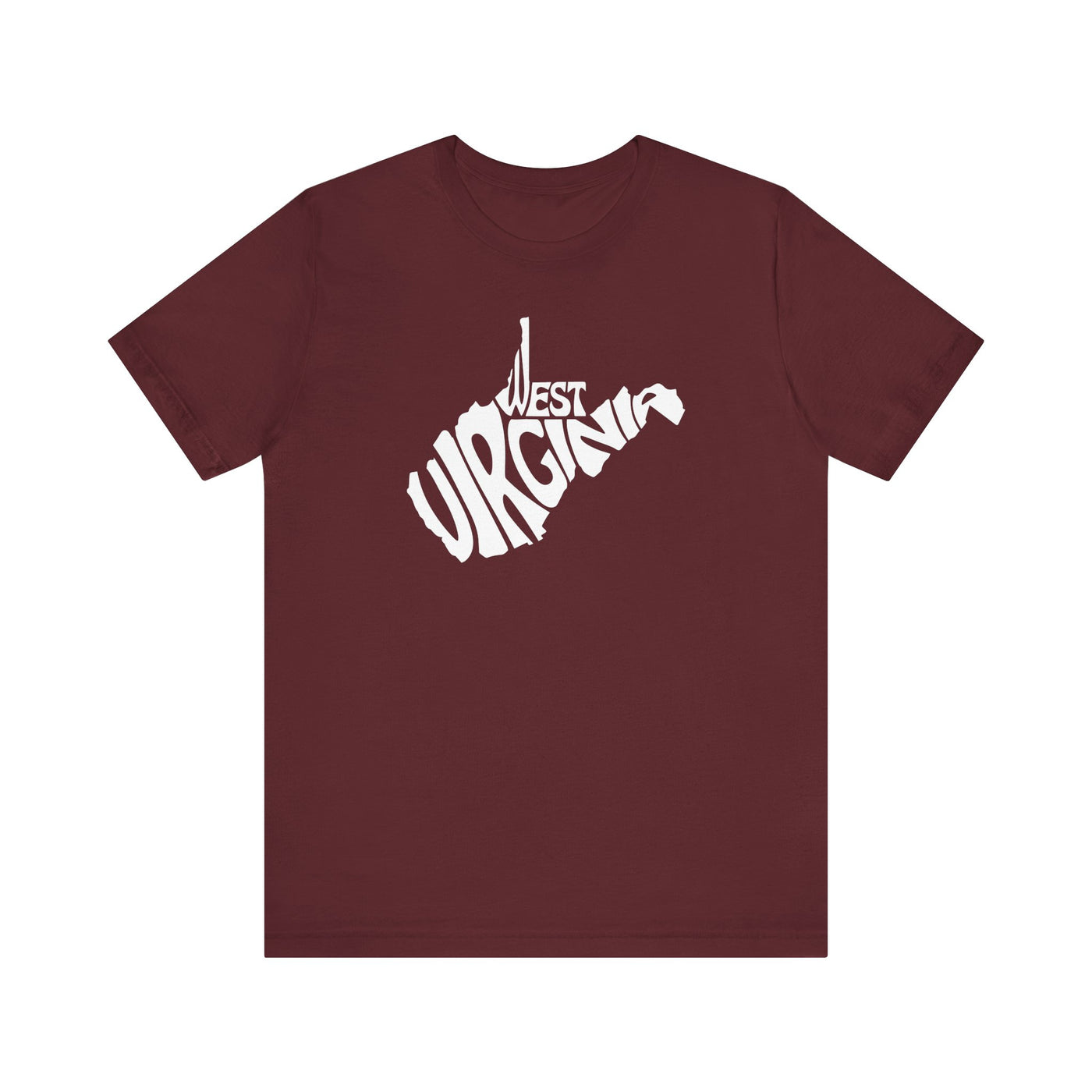 West Virginia State Shape Unisex T-Shirt