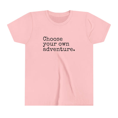 Choose Your Own Adventure Kids T-Shirt Pink / S - The Northwest Store