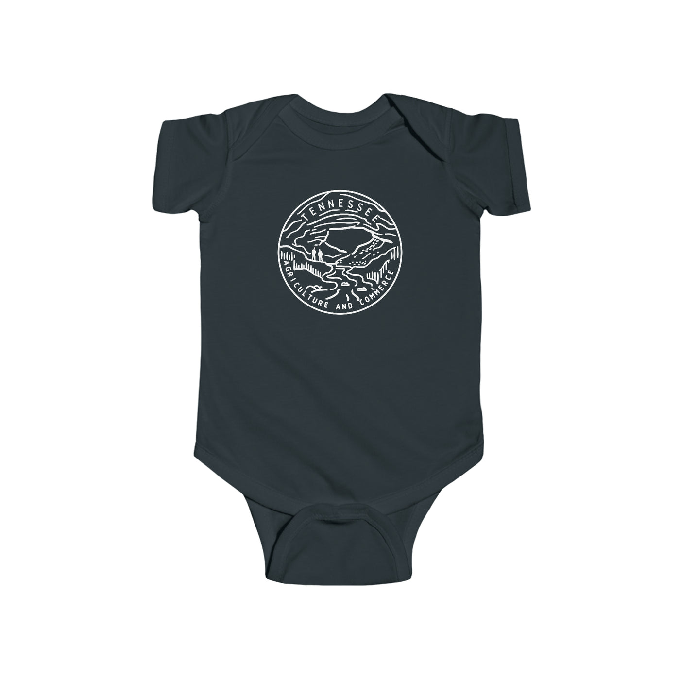 Tennessee State Motto Baby Bodysuit