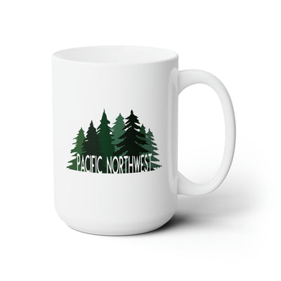 Pacific Northwest Forest 15 oz Ceramic Mug