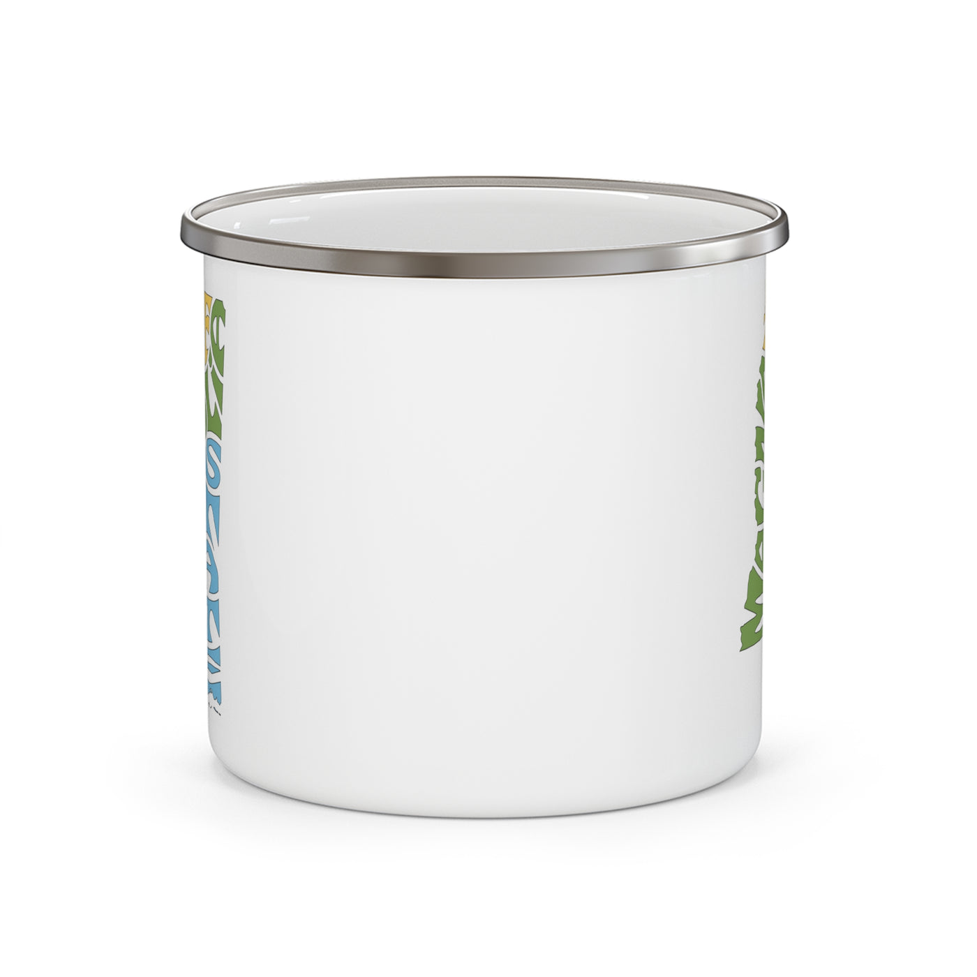 Mississippi Nickname Enamel Camping Mug