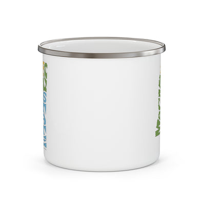 Mississippi Nickname Enamel Camping Mug