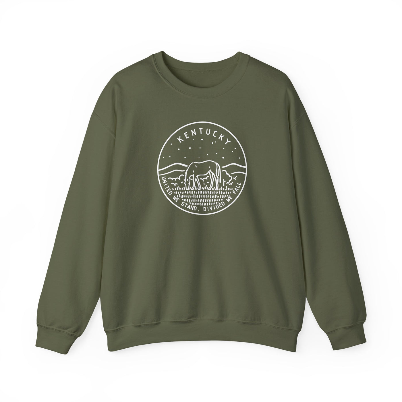 Kentucky State Motto Crewneck Sweatshirt