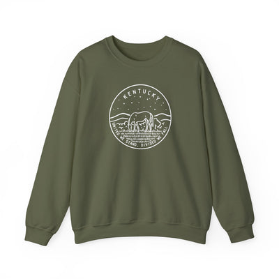 Kentucky State Motto Crewneck Sweatshirt