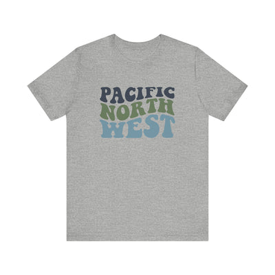 Pacific North West Unisex T-Shirt XS / Athletic Heather - The Northwest Store