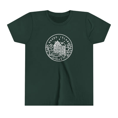 Rhode Island State Motto Kids T-Shirt