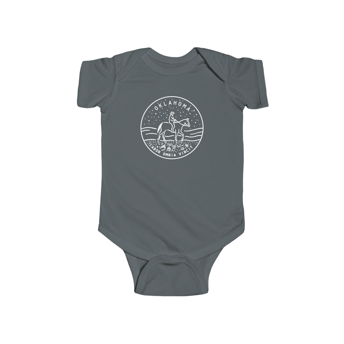 Oklahoma State Motto Baby Bodysuit