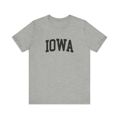 Iowa Varsity Unisex T-Shirt Athletic Heather / XS - The Northwest Store