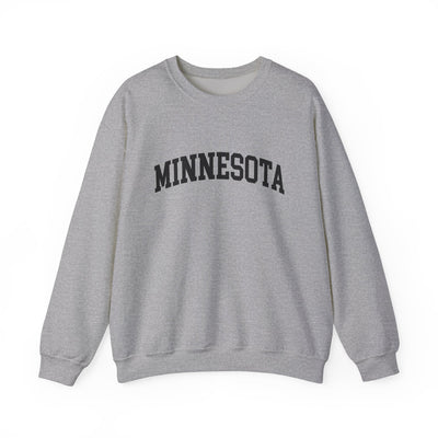 Minnesota Varsity Crewneck Sweatshirt S / Sport Grey - The Northwest Store