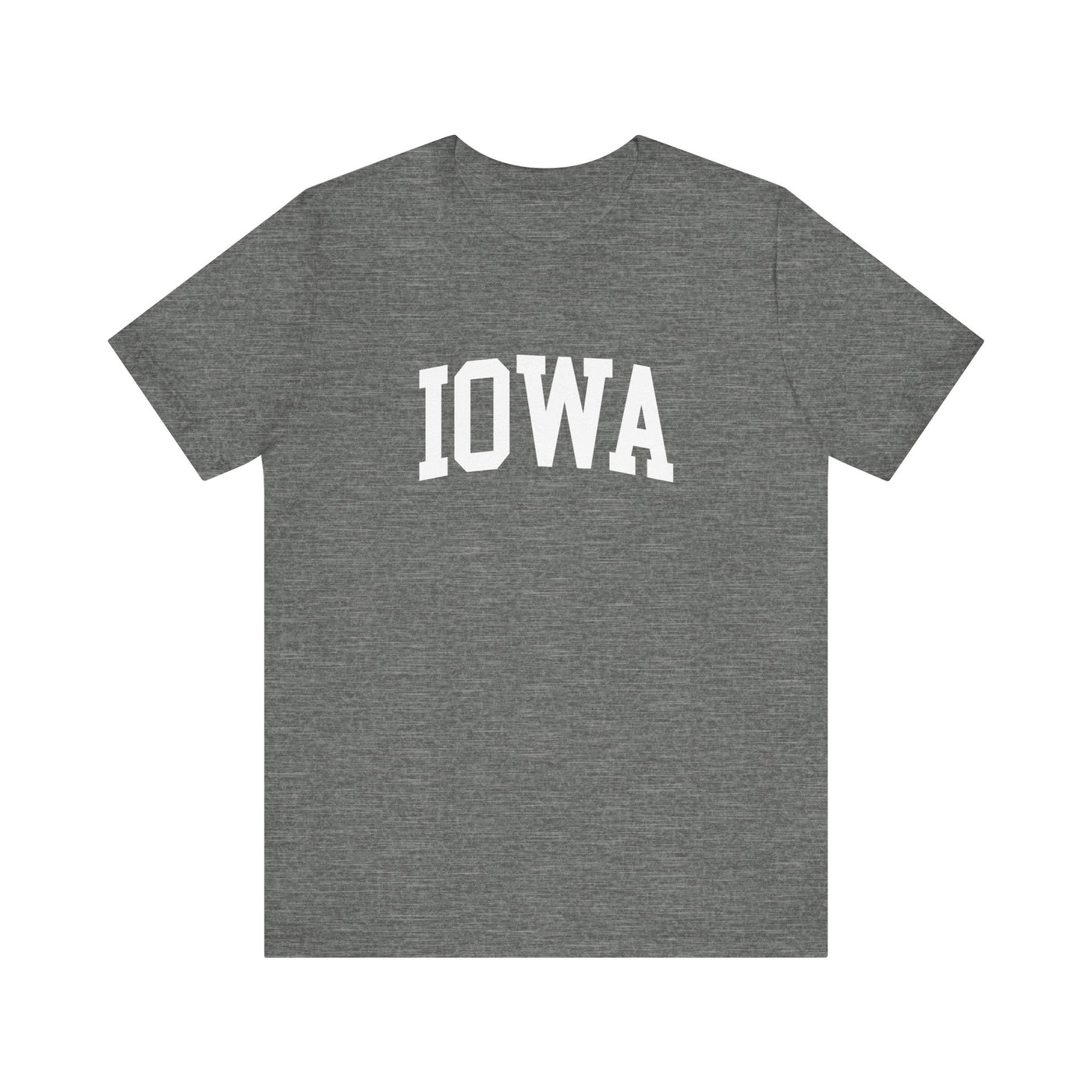 Iowa Varsity Unisex T-Shirt Deep Heather / XS - The Northwest Store