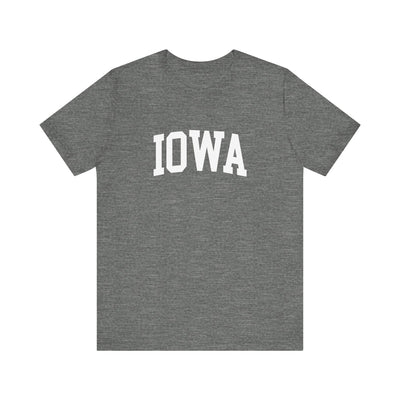 Iowa Varsity Unisex T-Shirt Deep Heather / XS - The Northwest Store