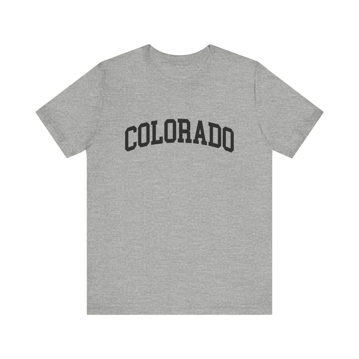 Colorado Varsity Unisex T-Shirt Athletic Heather / XS - The Northwest Store