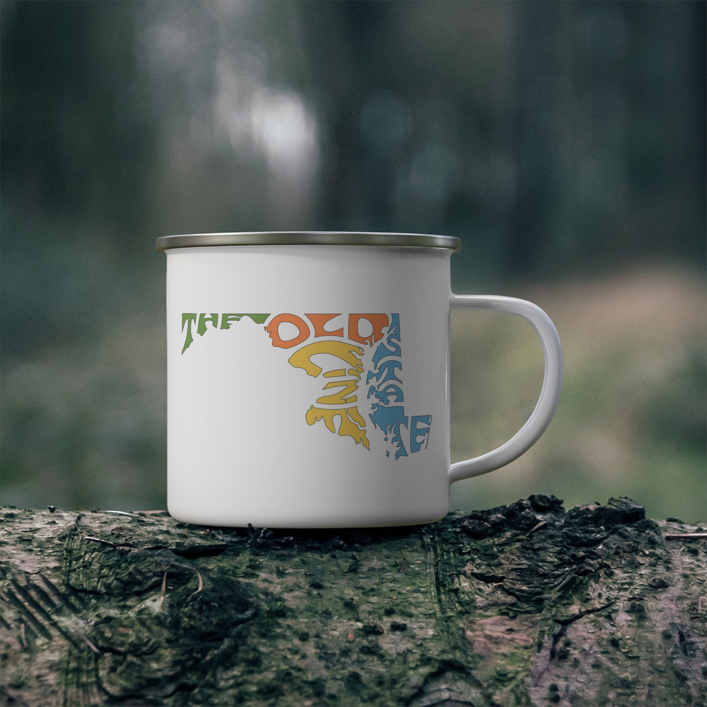 Maryland Nickname Enamel Camping Mug