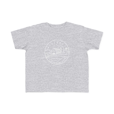 Wisconsin State Motto Toddler Tee