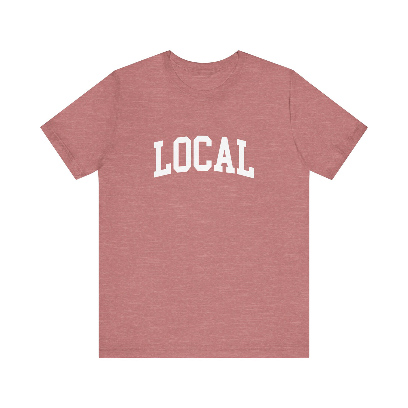 Local Unisex T-Shirt Heather Mauve / XS - The Northwest Store