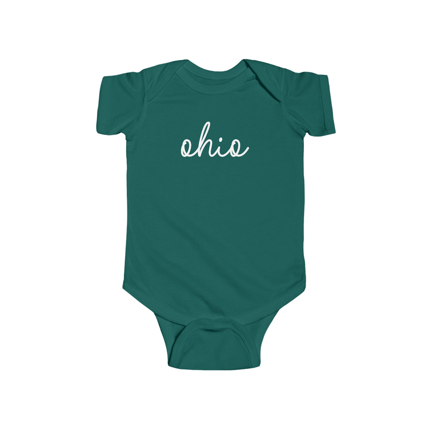 Ohio Script Baby Bodysuit