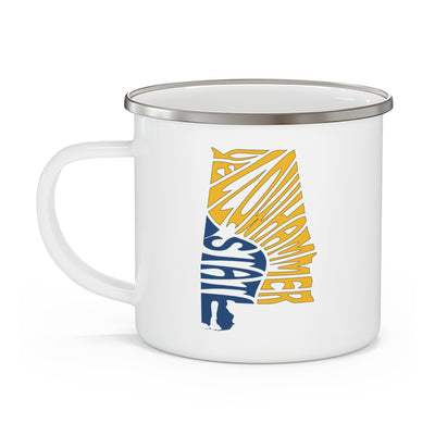 Alabama Nickname Enamel Camping Mug