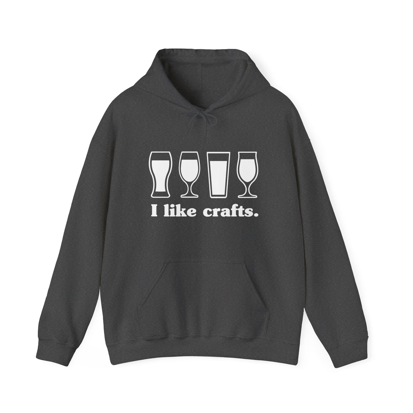 I Like Crafts Beer Hooded Sweatshirt