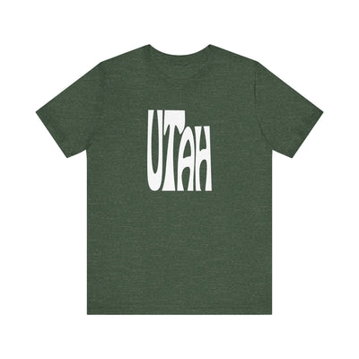 Utah State Shape Unisex T-Shirt