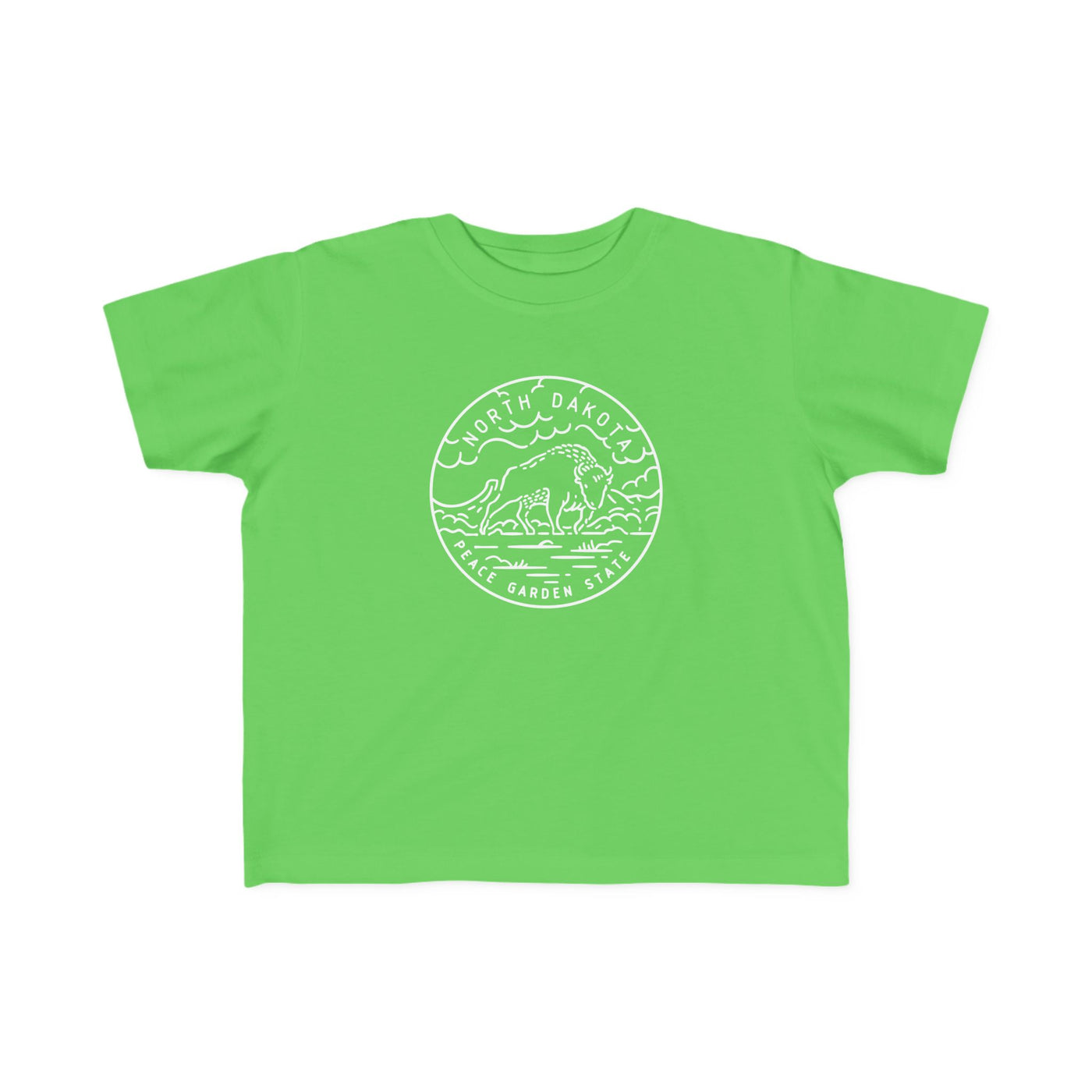 North Dakota State Motto Toddler Tee Apple / 2T - The Northwest Store