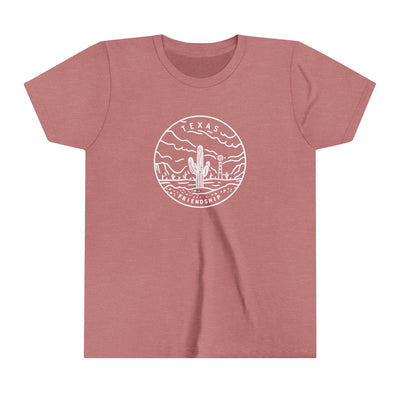 Texas State Motto Kids T-Shirt