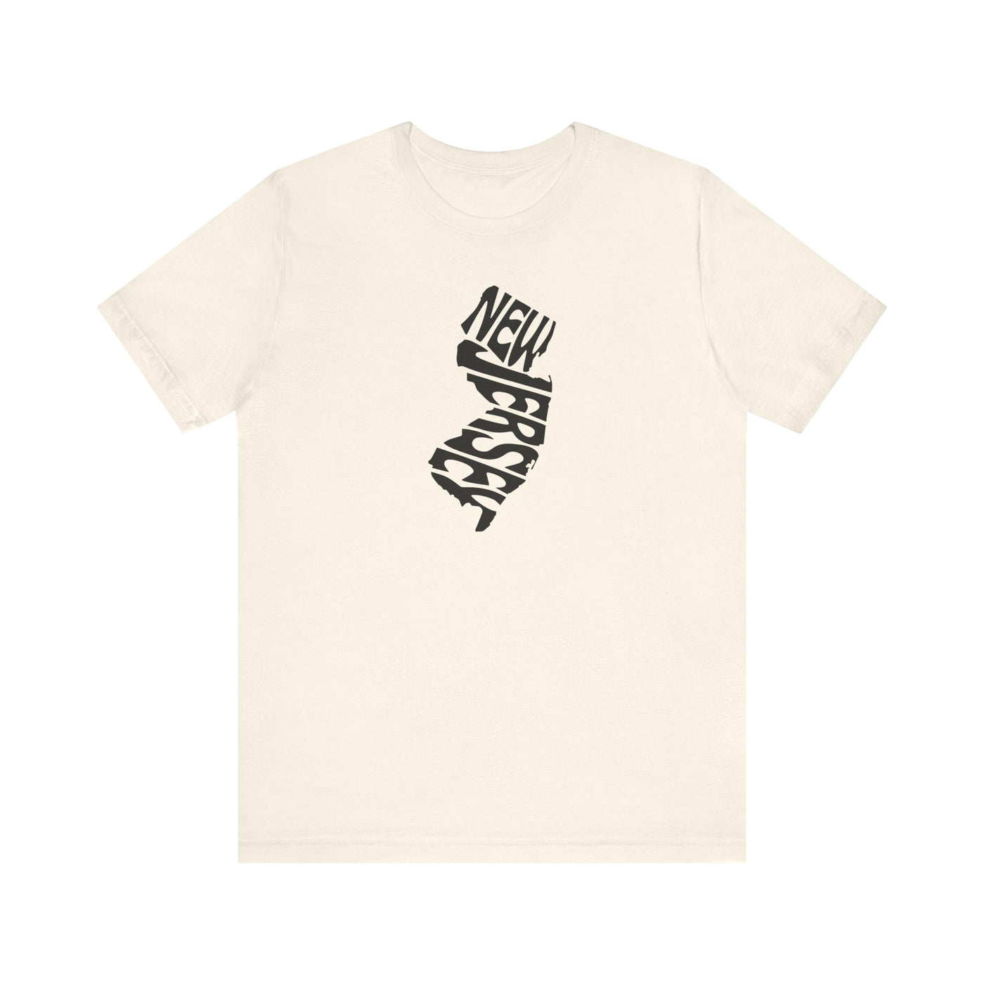 New Jersey State Shape Unisex T-Shirt
