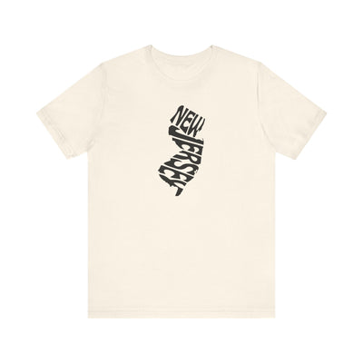 New Jersey State Shape Unisex T-Shirt