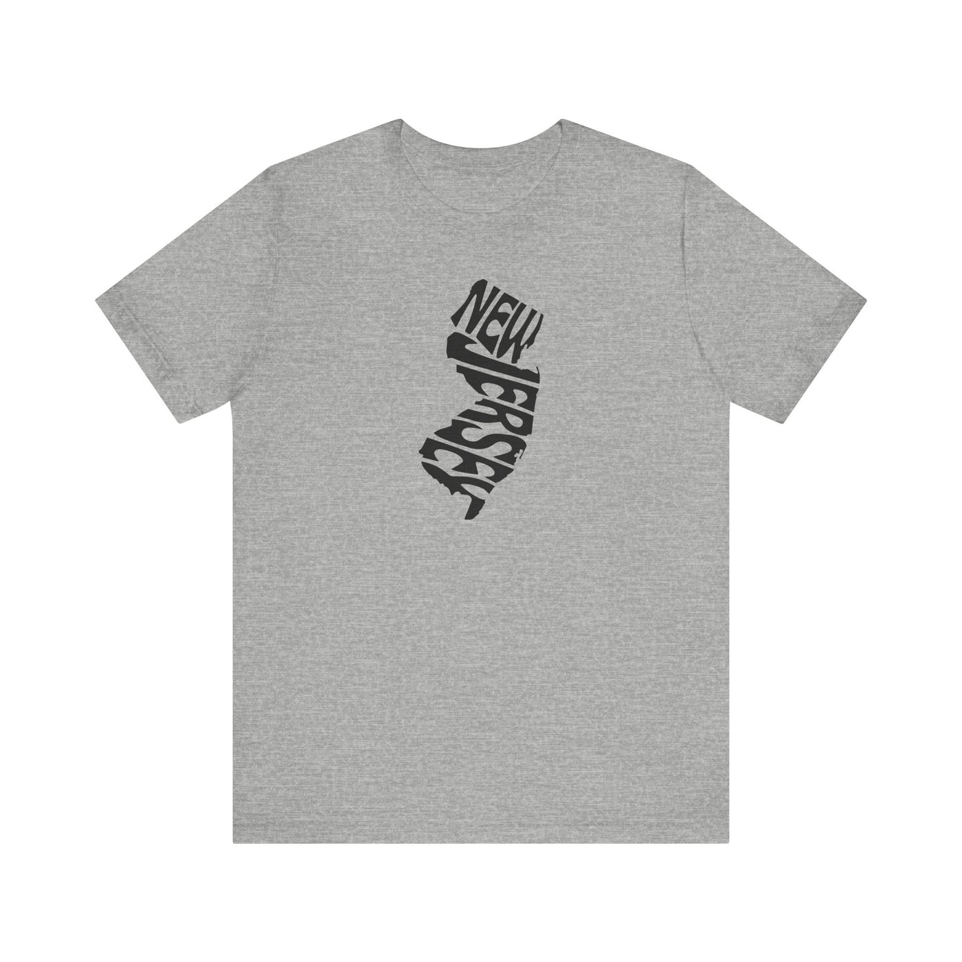 New Jersey State Shape Unisex T-Shirt