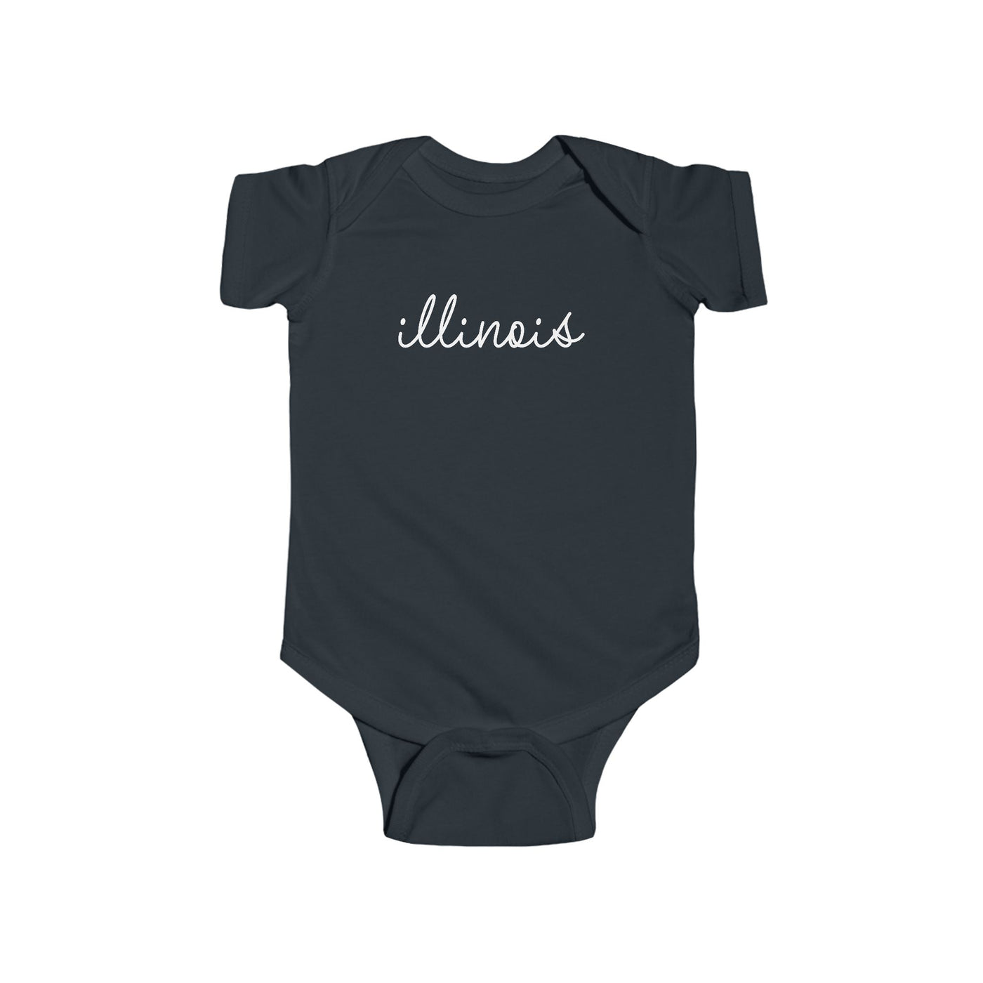 Illinois Script Baby Bodysuit