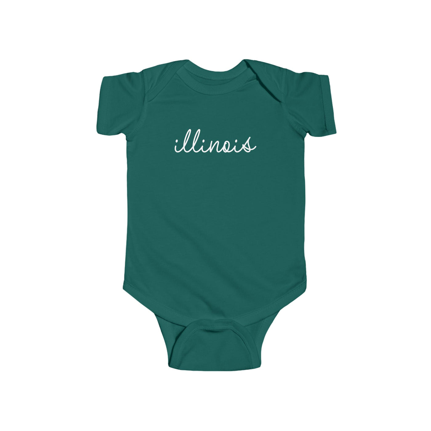 Illinois Script Baby Bodysuit